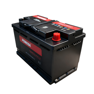 POWSEA 신형 납산 배터리 무보수 12V 70Ah 자동차 스타트-스톱 720CCA AGM 자동차 배터리 하이브리드 <span class=keywords><strong>12</strong></span>개월 보증 중국 - Product Image 3