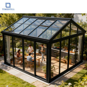 Energy Saving Modular Sunroom | Aluminum Structure <strong>Glass</strong> Extension for Home - Product Image 2