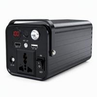 Station d'alimentation portable en alliage d'aluminium pour extérieur, 220V, haute capacité, affichage numérique intelligent, mobile pour la vente de rue et le camping