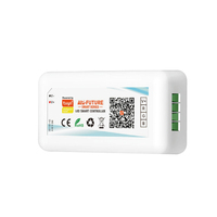 5V-24V 투야 스마트 음성 앱 WiFi LED 디머 BT 2.4G 단일 색상/RGB/RGBW/RGBCCT LED 스트립 컨트롤러 (리모컨 포함)