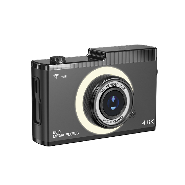 Teens Adult Portable Compact Camera 1080P HD Auto Focus Vlogging Point Shoot 8X Zoom WIFI IP67 Waterproof 2.6" Screen Digital
