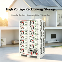Sistema de Baterías de Alto Voltaje LiFePO4 51.2V 100Ah 200Ah 280Ah 314Ah, Gabinete de Respaldo UPS para C&I, ESS Doméstico, Inversor Trifásico