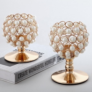 Wedding Crystal <strong>Lotus</strong> <strong>Candle</strong> <strong>Holder</strong> - Product Image 2