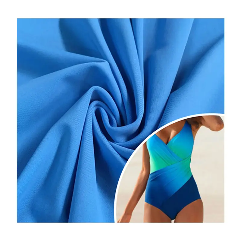 4 способа нейлон спандекс спортивная одежда ткань хорошее качество эластан ткань для плавания
