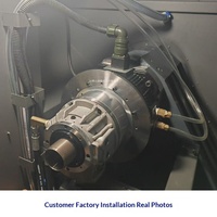 Machine de rectification combinée à commande numérique avec moteur de broche à disque automatique et servomoteur à entraînement direct 11kW VACH-400V