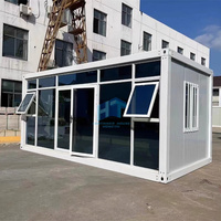 Maisons Conteneurs Préfabriquées de Luxe de 20 et 40 Pieds, Logements Modulaires Personnalisés, Conteneur d'Habitation Détachable, Couleur Personnalisée