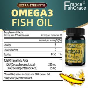 Suplemento de Aceite de Algas en Cápsulas Blandas, Venta Caliente, Apoya la Salud del Corazón, Cerebro y Articulaciones para Hombres y Mujeres - Product Image 3