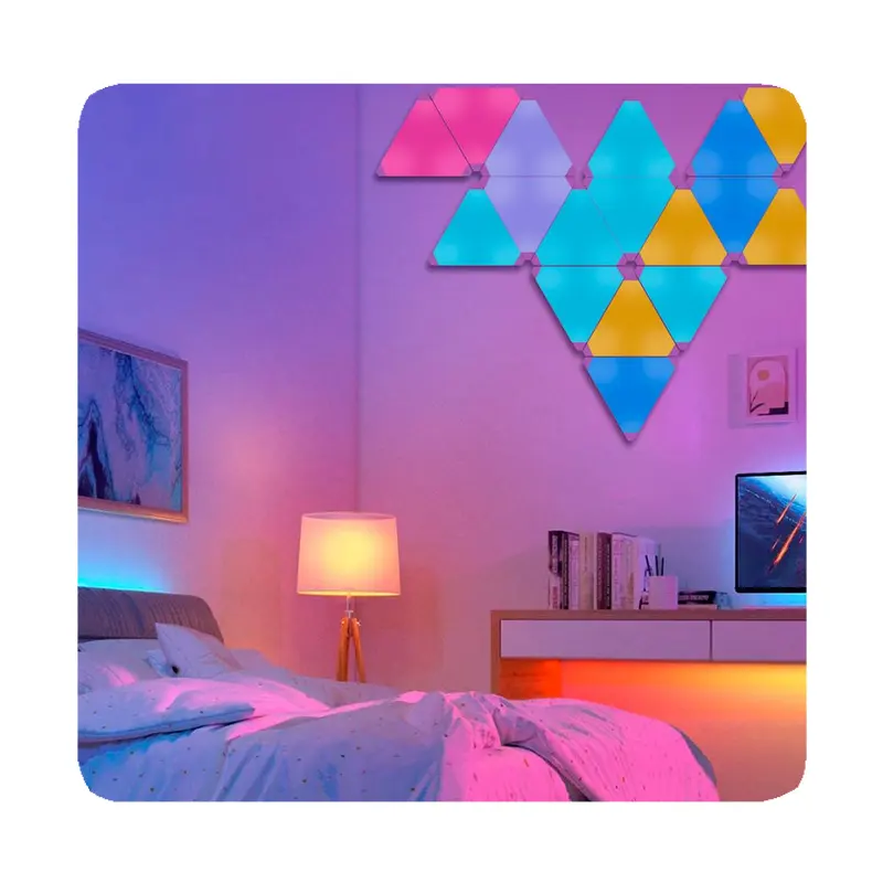 Newsmart Home Light Diy Music Sync Light Panel Werkt Met Alexa En Google Assistant2024