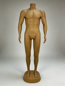 Mannequin de peau, mannequin de corps entier, mannequin masculin en plastique sans tête, mannequin masculin musclé, fabricant - Product Image 6