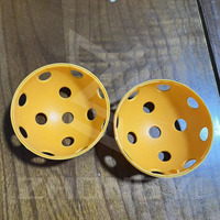 Balle de pickleball rotative faisant la machine Six zéro anti-dérapant extérieur couleur cornichon boules de flux d'air jouet faisant la machine