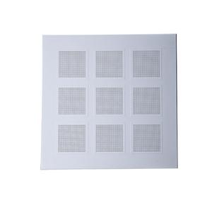 <span class=keywords><strong>Plaque</strong></span> de gousset en aluminium perforée au <span class=keywords><strong>plafond</strong></span> <span class=keywords><strong>acoustique</strong></span>, personnalisée, étanche au feu, 600x600, pour la construction de bureaux - Product Image 5