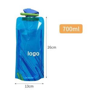 Borraccia Pieghevole in Plastica per Sport all'Aperto - Portatile per Mountain Bike, Escursionismo e Fitness - Product Image 2