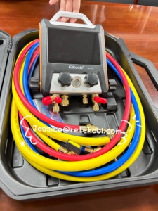 <span class=keywords><strong>Manifold</strong></span> Digital Inteligente Elitech MS-4000 <span class=keywords><strong>HVAC</strong></span> 4 Vias para Ar Condicionado com Transmissor de Vácuo - Product Image 3