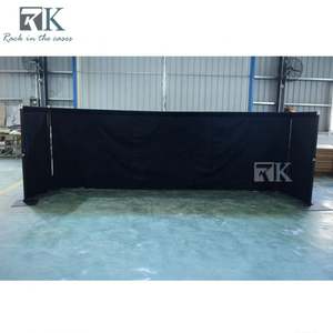 Portable Aluminum Frame Pipe <b>Drape</b> <b>Curtain</b> Kits with Flame Resistant Drapery - Product Image 2