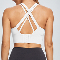 WX163 Nieuwe 3XL Dames Sportbeha Ademend Schokbestendig Hardloop Fitness Vest Snel Droogende Yoga Sportbeha