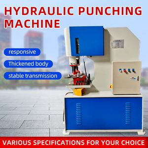 Machine de découpe et de poinçonnage hydraulique multifonction de haute qualité pour le traitement des métaux 900kN 4kW Facile à utiliser - Product Image 5