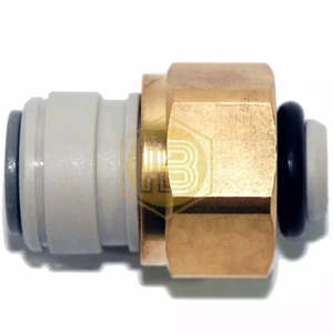 Adattatore per attacco rubinetto birra 3/8 x 1/2 (filettatura in ottone BSP) - Product Image 3