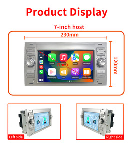 CARUPEZ 7 pollici universale Android Car Stereo DSP GPS stile OEM per <span class=keywords><strong>Ford</strong></span> <span class=keywords><strong>Focus</strong></span> Fusion Mondeo 2005-2011 <span class=keywords><strong>modelli</strong></span> 8581/7862 8core - Product Image 4