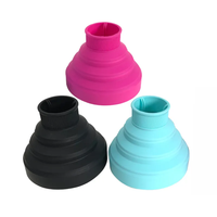 Diffuseur de sèche-cheveux en silicone souple, anti-chauffage, pliable et universel