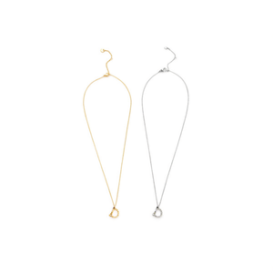 Collar con Colgante de Diamante en Forma de D, Cadena de Acero Inoxidable en Oro de 18K y Plata, Amuleto con Letra D, Joyería para Mujer - Product Image 2