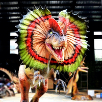 CET-DI6 Dinosaure robotique animatronique réaliste de haute qualité et grandeur nature pour les parcs à thème intérieurs/extérieurs, les centres commerciaux et les espaces publics