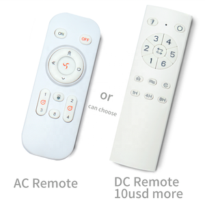 2002B Crystal Rút Lại Lưỡi 42 Inch 110 220 V Điều Khiển Từ Xa Quạt Trần Đèn Đèn Nhà Thiết Kế Led Ba Màu Tròn Hiện Đại - Product Image 5