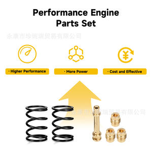 ชุดสปริงวาล์ว 4 ชิ้น Zhen Nirui 18 ปอนด์ สำหรับ Predator 212Cc Gx200 Bsp ซ่อมแซมและเปลี่ยนทดแทน - Product Image 2