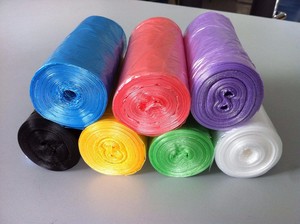 Eco-Friendly Recyclable PE <b>Plastic</b> Trash Bag Custom Size Drawstring Closure-for Supermarket <b>Kitchen</b> Use Chinese Factory Price - Product Image 2