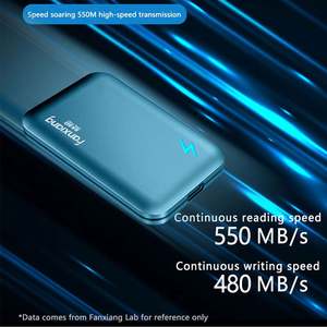 250GB 500 GB 200 500 GB 1 <span class=keywords><strong>2</strong></span> TB 1TB 1TB <span class=keywords><strong>2</strong></span> TB 1T <span class=keywords><strong>2</strong></span> T Type-C แบบพกพาสถานะของแข็งฮาร์ดไดรฟ์ Dur - Product Image 4