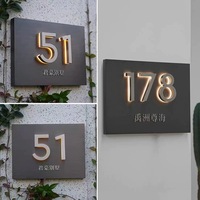 Meilleur rapport qualité-prix, enseigne personnalisée avec logo rétroéclairé par LED, lettres en acier inoxydable, étanche IP65, décoration publicitaire, entrepôt, logistique
