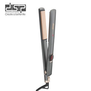 เครื่องหนีบผมไฟฟ้า Dsp แบบแผ่นคู่ ใช้ได้ทั้งหนีบตรงและม้วนผม ร้อนเร็ว สำหรับใช้ในร้านเสริมสวยและที่บ้าน - Product Image 4