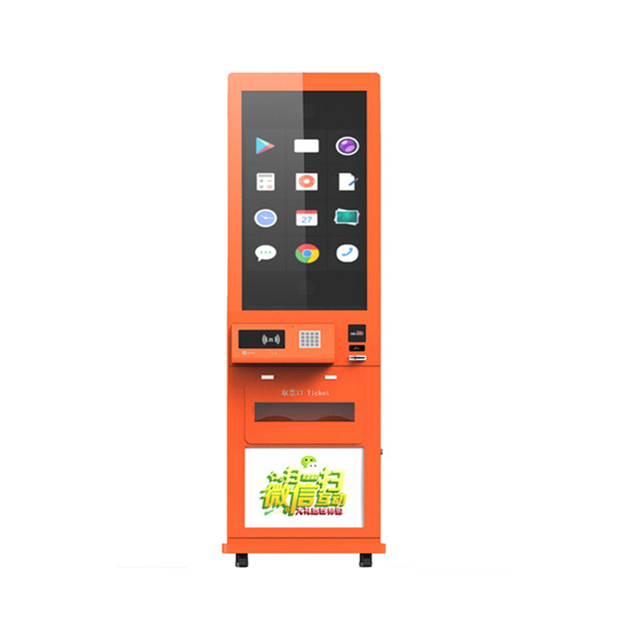Automated Bank/Hospital Queue Management Touch Screen Ticketing Kiosk Terminal Self Service Ticket Dispenser Kiosk Machine
