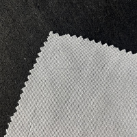 Usine bas prix Polyester Viscose chaîne tricot entoilage trame Insert vêtement tissé tricoté tissu fusible tissé entoilage