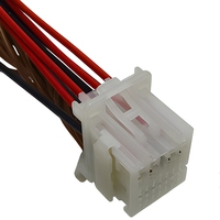 Faisceau de câblage hybride automobile 29 broches avec connecteur rectangulaire pour l'électronique des véhicules