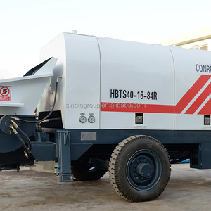 Pompa beton mikro Howo dengan pompa beton pompa beton Hopper - Product Image 1