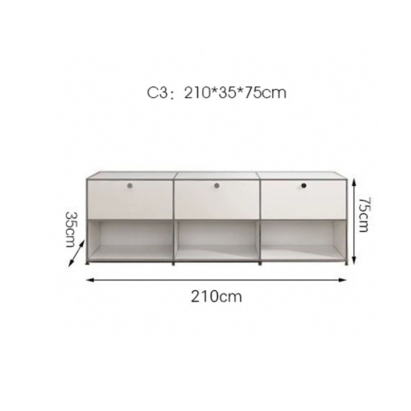 Armadio singolo bianco c3
