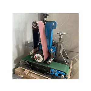 Lucidatrice manuale lucidante in acciaio inossidabile macchina per la sbavatura della lamiera per lavello all'interno della parete lucidante