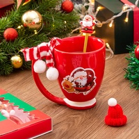 Logo personnalisé, vente en gros, tasse à expresso en porcelaine écologique pour couple, design moderne et luxueux, 380 ml, idées de cadeaux de Noël