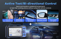 MUCAR 682 Outil de diagnostic de voiture CANFD OBD2 Scanner Contrôle bidirectionnel 20 Reset Système complet de diagnostic Mise à jour gratuite