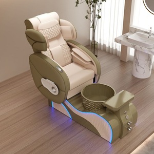 Sillón de Pedicura de Alta Gama para Spa y Salón, Mueble de Salón de Lujo, Sillón de Pedicura Eléctrico sin Tuberías con Función de Masaje - Product Image 5