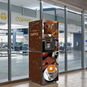 Distributeur automatique de café chaud et froid commercial, distributeur de café sur pied, Maquinas Vending De Cafe, distributeur de café à 4 réservoirs - Product Image 6