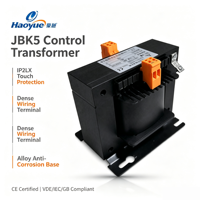 Transformateur de commande monophasé JBK5 Série 2,5 kVA 50/60 Hz pour panneau de commande d'automatisation industrielle