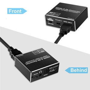 <span class=keywords><strong>Extracteur</strong></span> audio <span class=keywords><strong>HDMI</strong></span> 2.0b 4K 60Hz avec commutateur <span class=keywords><strong>ARC</strong></span> 5.1, sortie optique SPDIF 3.5mm, passage de signal 18 Gbps HDCP 2.2 pour TV, barre de son, projecteur - Product Image 2