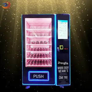 Small Vending Machine Mini Makeup Machine For Women Coin/QR Code/Token Payment System With SDK Function For Beauty Products