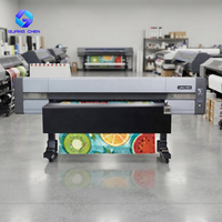 Imprimante à rouleaux en latex Latex1802UV de 1,8 m de large avec têtes d'impression Epson i3200 pour la publicité sur vinyle et l'impression extérieure