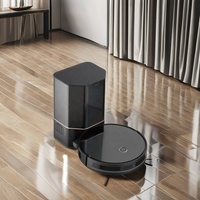 Robot aspirateur et serpillière intelligent rechargeable à auto-nettoyage, best-seller