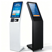 Kiosque sur pied 17-43 pouces Android RK3568/RK3588 Octa-Core, écran tactile 10 points FHD, IP65, SDK, scanner de codes-barres multi-paiements