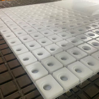 Profil de guidage de chaîne flexible en UHMWPE pour rail de convoyeur, couleur verte, sur mesure