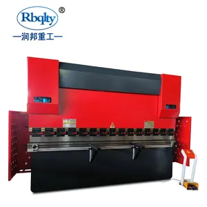 Rbqlty 125T 3200mm TP10s CNC Hydraulic Press Brake Plate Bender