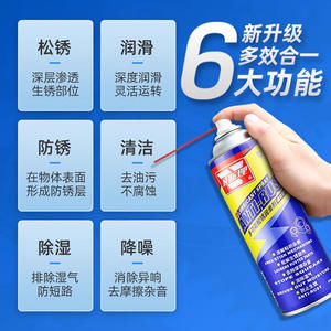 Inhibidor de Óxido Wesley, Lubricante Multifuncional para el Hogar, Eliminador de Óxido, Agente Desencolador de Tornillos y Pernos para Automóviles - Product Image 1